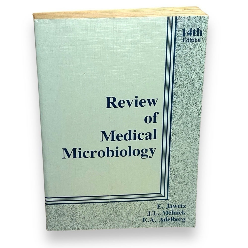 Review of Medical Microbiology 14th Edition E. Jawetz J.L. Melnick E.A. Adelberg